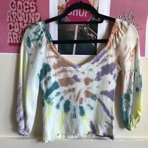 Tie Dye Top New with Tags! From Bloomingdales